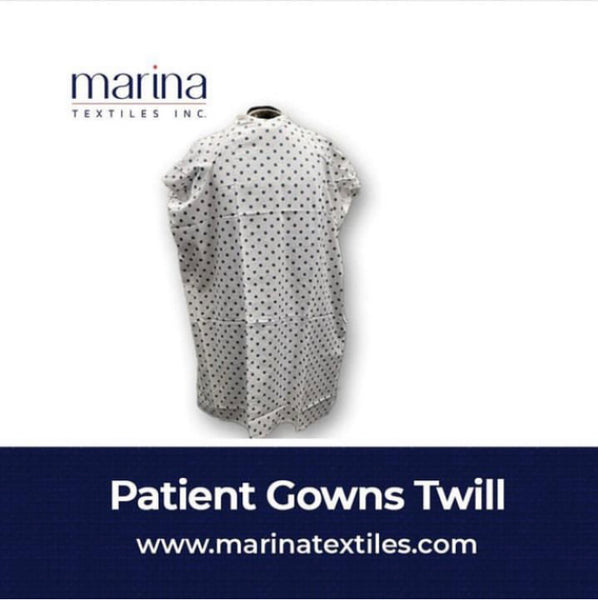 TWILL PATIENT GOWNS