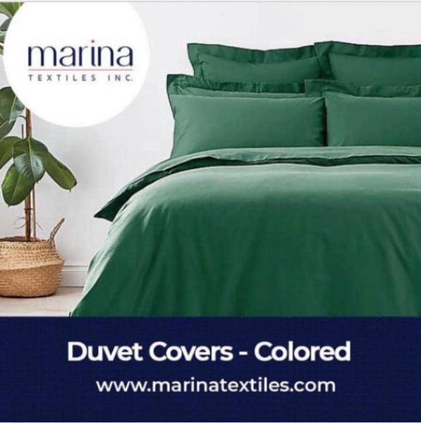 COLOURED DUVET COVERS