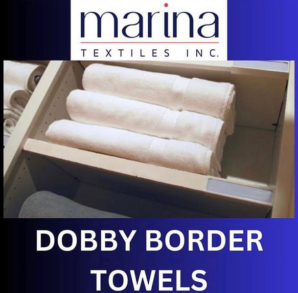 DOBBY BORDER TOWELS